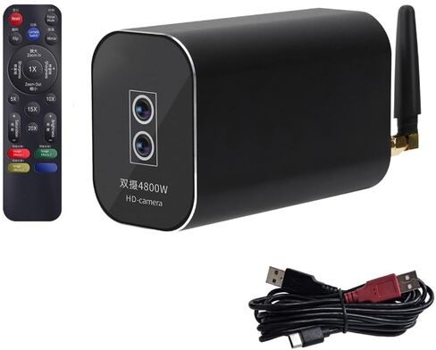 48MP Webcam with Remote Controling Autofocus Vertical Horizontal Mounting 20x Magnification for Studio Use in Saudi Arabia
