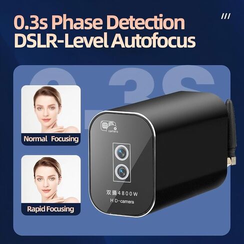 48MP Webcam with Remote Controling Autofocus Vertical Horizontal Mounting 20x Magnification for Studio Use in Saudi Arabia