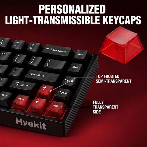 Hyekit MH68 Hall Effect Gaming Keyboard, 65% 68-Key Magnetic Keyboard in Saudi Arabia