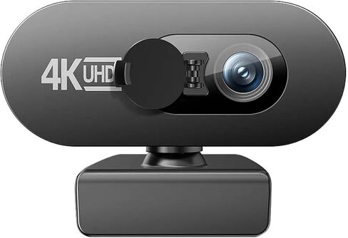 4K Full HD 2K 1080P Webcam for PC Web Camera New Mini Cam with Microphone USB Autofocus Stream for Computer Laptop(4k) in Kuwait