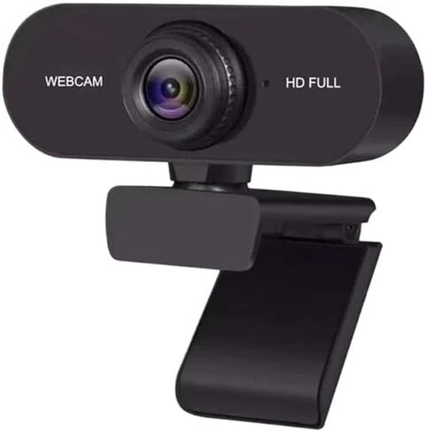 2K 1080P 720P 480P HD Webcam for Desktop Laptop Computer Mini USB Web Camera with Microphones Cam Cover for YouTube Skype(2K) in Kuwait