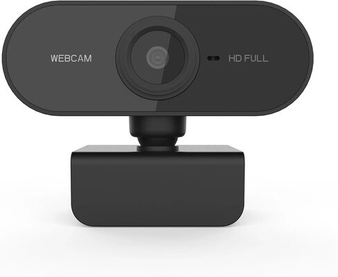 1080P Full HD Web Camera with Microphone USB Cam for PC Computer Mac Laptop Desktop Mini in Kuwait