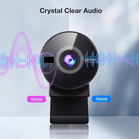 4K Web Camera 1080P 60fps with Microphone Mini USB for Computer/Desktop/Laptop EMEET Webcam in Kuwait