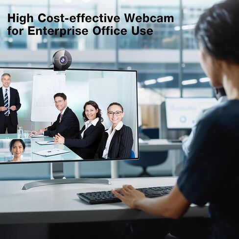 4K Web Camera 1080P 60fps with Microphone Mini USB for Computer/Desktop/Laptop EMEET Webcam in Kuwait