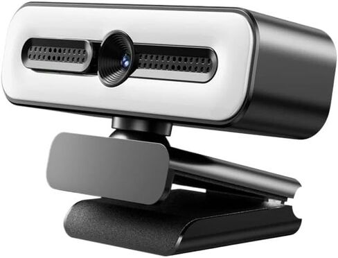 كاميرا ويب صغيرة بدقة 4K HD مع ميكروفون، واجهة USB تدعم الكمبيوتر المكتبي المحمول، مناسبة لمؤتمرات مكالمات الفيديو المباشرة (كاميرا ويب 1080P) in Kuwait