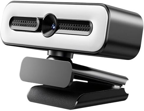 Full HD 4K 2K 1080P PC Laptop for Computer Web Camwith Microphone with Light Webcam Auto Live Streaming Flexible(B11-2K) in Kuwait