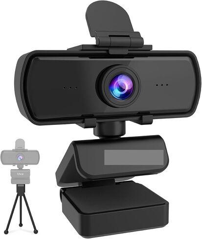 1440p Full HD PC Webcam with Microphone, Tripod, for USB Desktop & Laptop,Live Streaming for Video Calling-K420 in Kuwait