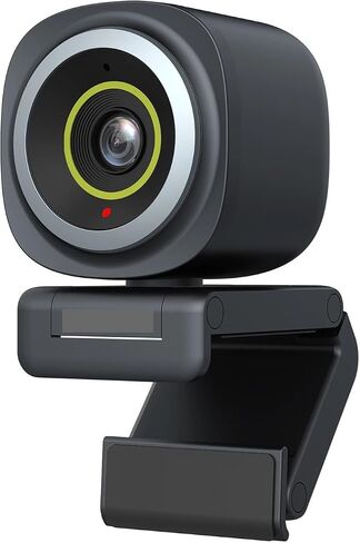 4K Webcam HDR 1080P@60FPS Noise Canceling Mic 45°-95°Adjustable FOV Auto AI Framing for PC in Kuwait