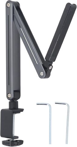 Hidyliu Foldable Tablet Stand with Aluminum Base, Height Adjustable in Saudi Arabia