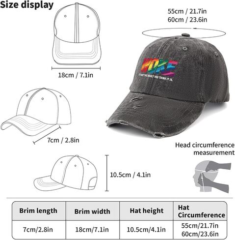 Woke It's Not The Insult You Think It is Hat Women Baseball Hats Funny Birthday Gifts for Men in Saudi Arabia