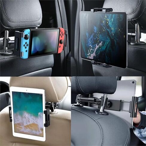 1PC Car Headrest Tablet Holder, Phone ipad Holder, for 4.7-12.9" Devices in Kuwait