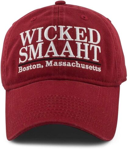 Chowdaheadz Wicked Smaaht Pastime Adjustable Hat - Brick Red in Saudi Arabia
