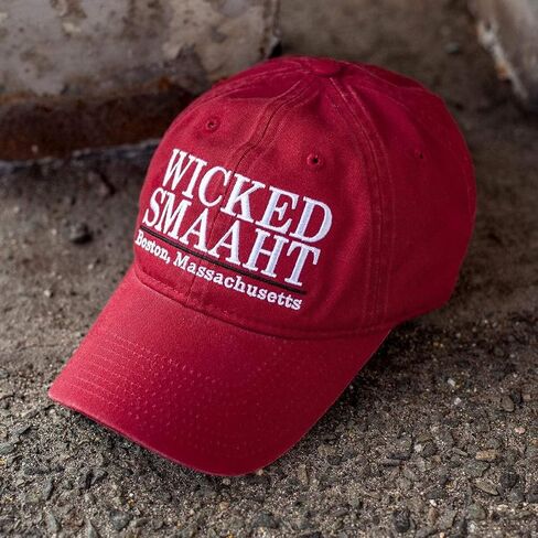 Chowdaheadz Wicked Smaaht Pastime Adjustable Hat - Brick Red in Saudi Arabia