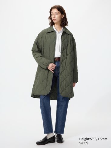 Uniqlo Padded Shirt Coat | Relaxed in Kuwait