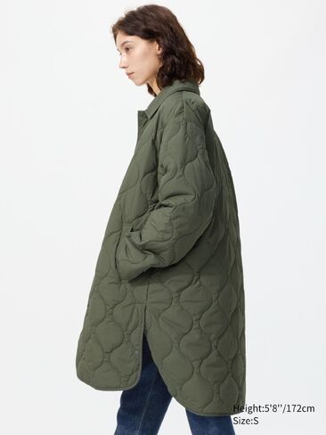 Uniqlo Padded Shirt Coat | Relaxed in Kuwait
