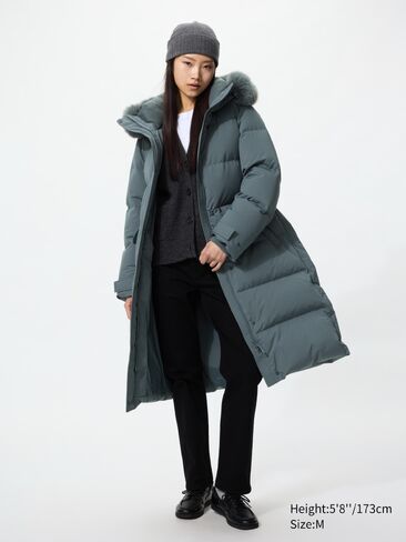 Uniqlo Ultra Warm Down Long Coat in Kuwait