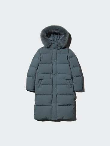 Uniqlo Ultra Warm Down Long Coat in Kuwait