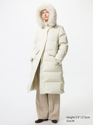 Uniqlo Ultra Warm Down Long Coat in Kuwait