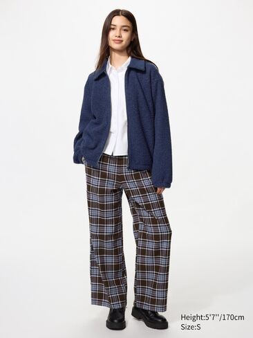 Uniqlo Pile Lined Fleece Blouson in Kuwait