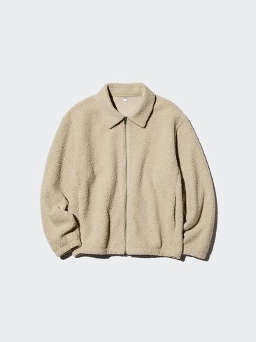 Uniqlo Pile Lined Fleece Blouson in Kuwait