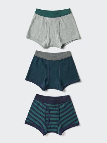 Uniqlo Boxer Briefs | 3 Pairs | Striped in Kuwait