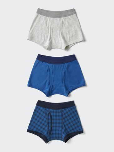 Uniqlo BOYS Boxer Briefs 3P in Kuwait