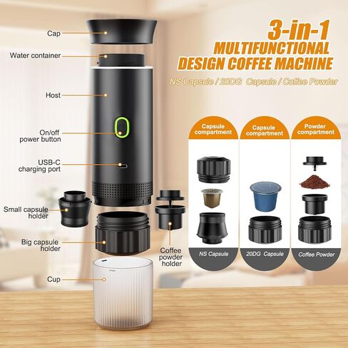 Portable Coffee Maker for Travel in Kuwait