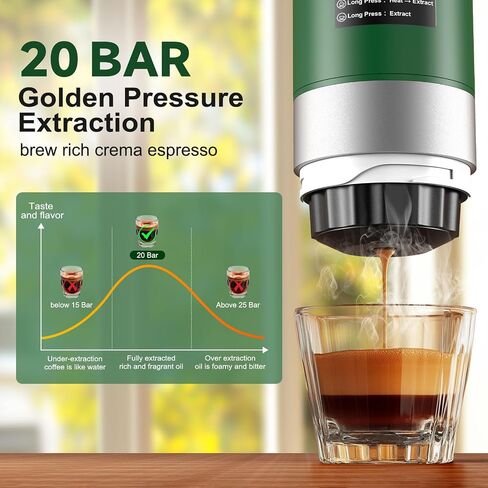 Portable Espresso Machine with Removeable Battery in Saudi Arabia