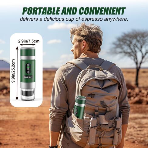 Portable Espresso Machine with Removeable Battery in Saudi Arabia