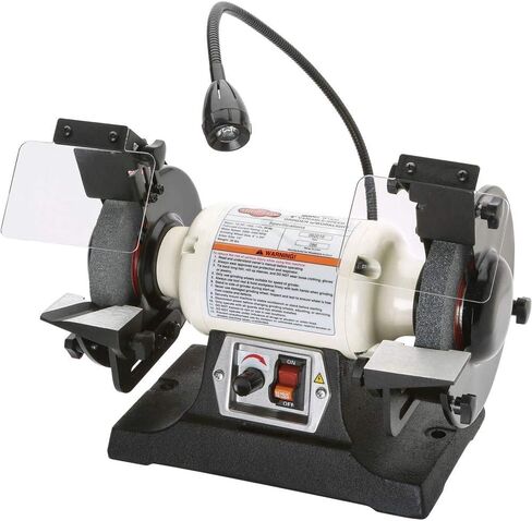 Shop Fox W1839 Variable-Speed Grinder with Work Light, 6" in Kuwait