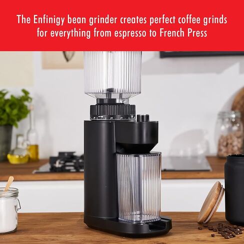 ZWILLING Enfinigy Glass Drip Coffee Maker 12 Cup, Black in Kuwait
