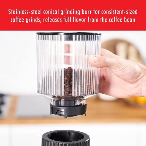 ZWILLING Enfinigy Glass Drip Coffee Maker 12 Cup, Black in Kuwait