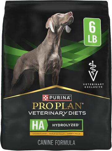 Purina Pro Plan Vet Diets HA Hydrolyzed Dry Dog Food, Chicken, 25 lb Bag in Kuwait
