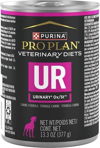 Purina Pro Plan Veterinary UR Urinary Ox/St Wet Dog Food, (12) 13.3 oz Cans in Kuwait