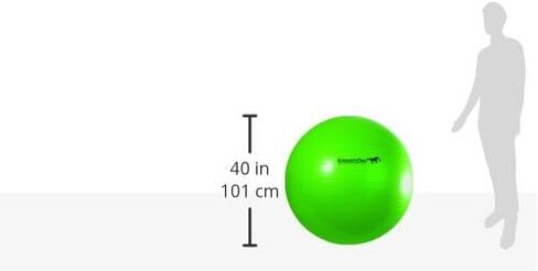 Horsemen's Pride Mega Ball for Horses, 40 in, Green, Pump Included in Saudi Arabia