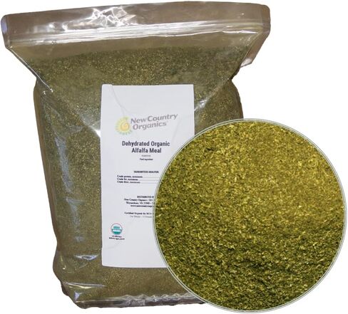 New Country Organics Alfalfa Meal Feed Supplement - Certified Organic & Non-GMO - Feed Grade - 10 Lbs in Saudi Arabia