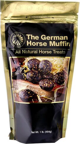 The German Horse Muffin All Natural Horse Treats 1lb in Kuwait