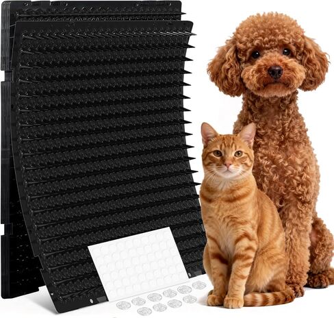12Pack 16 x 13 Inch Scat Mat for Cats & Dogs, Cat Repellent Mat with Spikes in Saudi Arabia