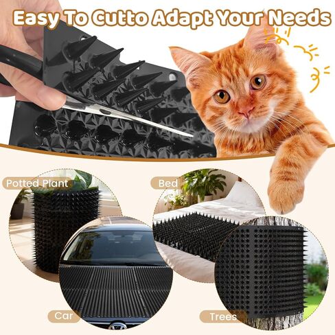 12Pack 16 x 13 Inch Scat Mat for Cats & Dogs, Cat Repellent Mat with Spikes in Saudi Arabia
