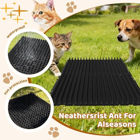 12Pack 16 x 13 Inch Scat Mat for Cats & Dogs, Cat Repellent Mat with Spikes in Saudi Arabia