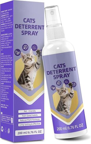 KTSAY Cat Deterrent Spray - Effective Repellent Spray for Furniture Protection, Safe Natural Indoor & Outdoor Training Aid to Stop Scratching & Urine Marking (1) in Saudi Arabia