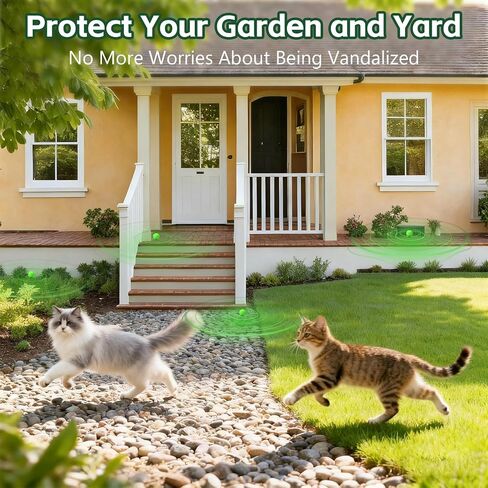 Cat Repellent Outdoor to Keep Cats Away 12Pack (Green) in Kuwait