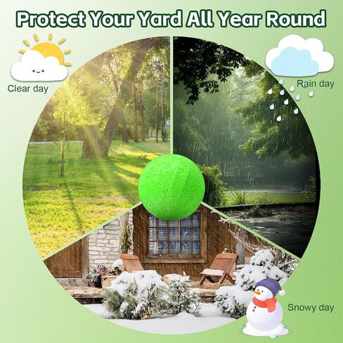 Cat Repellent Outdoor to Keep Cats Away 12Pack (Green) in Kuwait