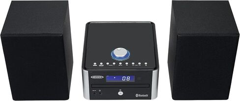 نظام موسيقي سي دي ستيريو 3 قطع JBS-210 JBS-210 3 قطع 4 وات مع بلوتوث ومستقبل رقمي AM/FM ومكبر صوت وجهاز تحكم عن بعد in Kuwait