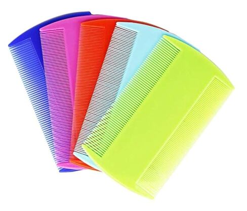 10 PCS Dog Flea Combs Double sided Pet Flea Lice Combs Cat Grooming Fine Tooth Hair Combs in Saudi Arabia