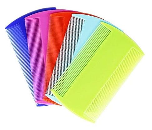 10 PCS Dog Flea Combs Double sided Pet Flea Lice Combs Cat Grooming Fine Tooth Hair Combs in Saudi Arabia