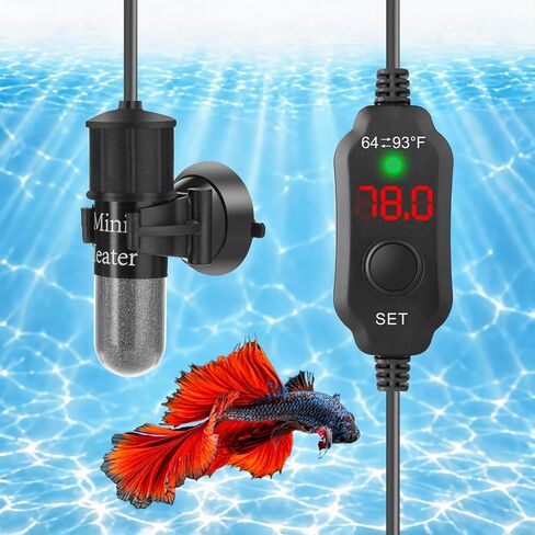 AquaMiracle 5V/2A USB 10W Super Mini Aquarium Betta Heater for Tanks up to 1 Gal in Kuwait