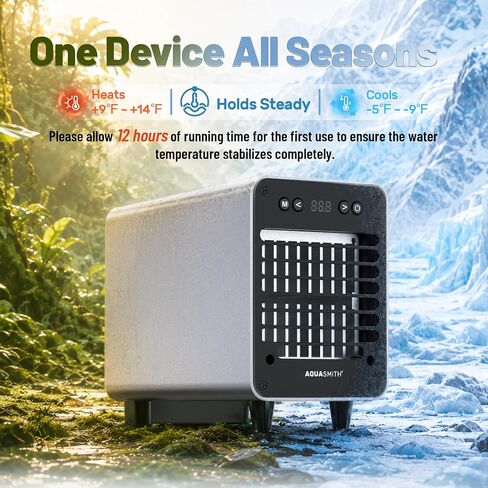 AQUASMITH Mini Aquarium Chiller Semiconductor Cooler & Heater in Saudi Arabia