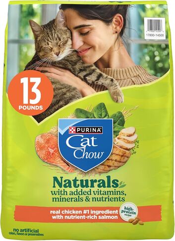 Purina Cat Chow Naturals High Protein Dry Cat Food, 13 lb Bags in Kuwait