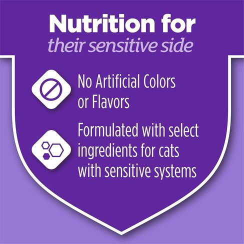 Purina Cat Chow Gentle Sensitive Stomach & Skin Dry Cat Food, 13 lb Bag in Kuwait